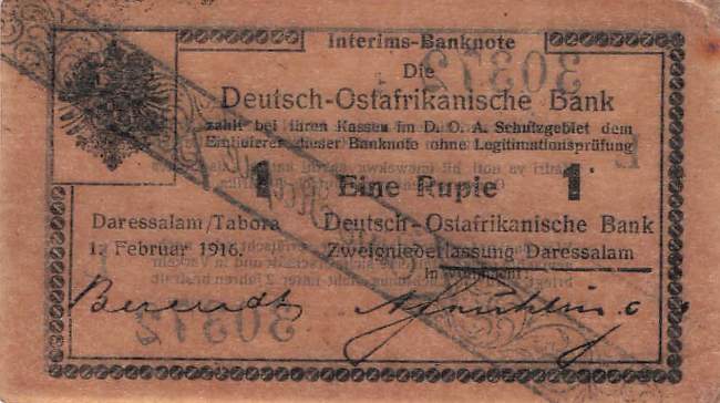 1 Rupie 1916 ro.927a L